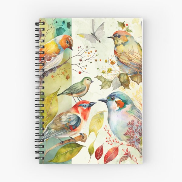 Item preview, everybirdy golder birds pattern designed and sold by printiesart.