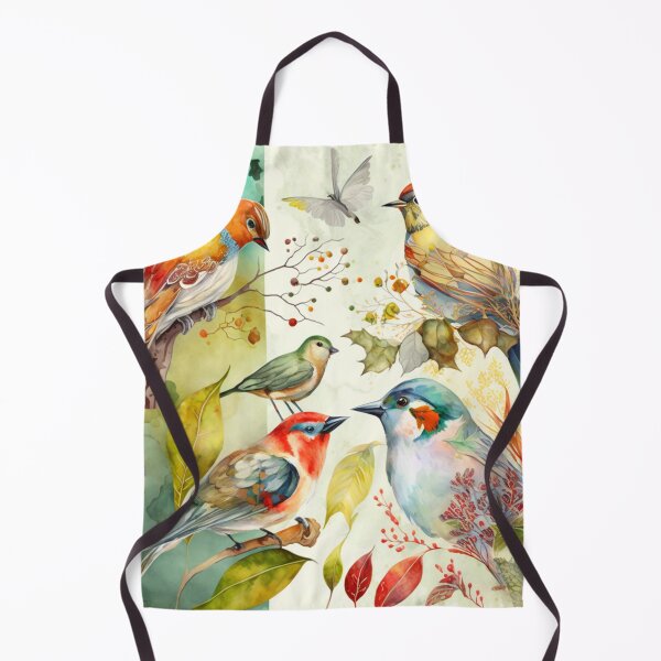 Item preview, everybirdy golder birds pattern designed and sold by printiesart.