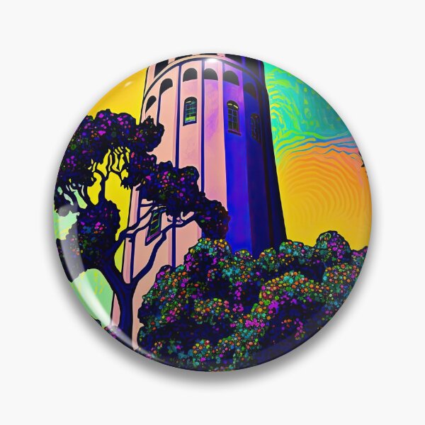 Item preview, Coit tower v2 designed and sold by ai-datamancer.