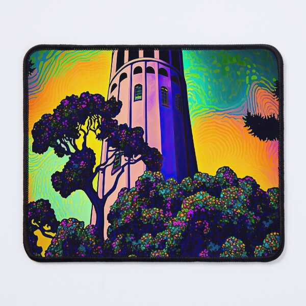 Item preview, Coit tower v2 designed and sold by ai-datamancer.