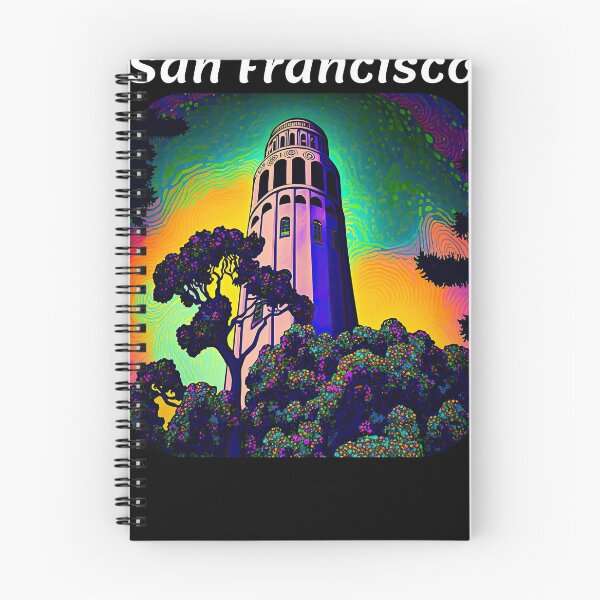 Item preview, Coit tower v2 designed and sold by ai-datamancer.