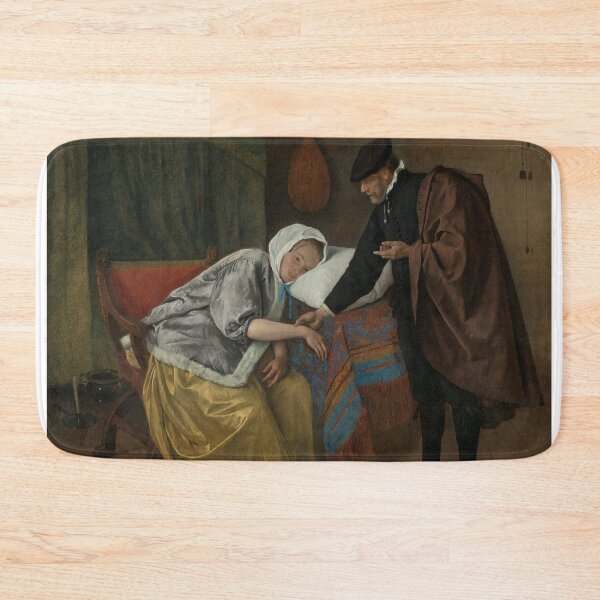 Artikelvorschau, Die kranke Frau 1663 entworfen und verkauft von linggalibrary.