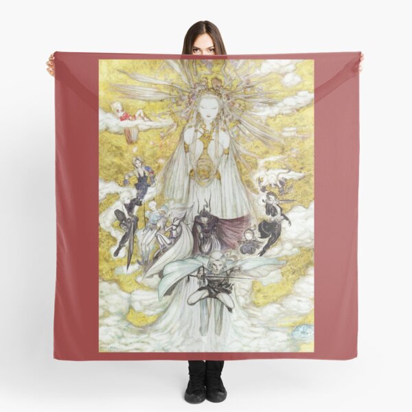 アクセサリー・ヘアアクセサリー Limited FFVII Art Scarf Yoshitaka Amano Limited Ffvii Art Scarf Yoshitaka Amano Japan Anime | eBay