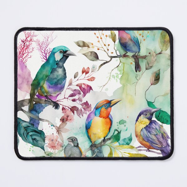 Item preview, everybirdy golder birds pattern designed and sold by printiesart.