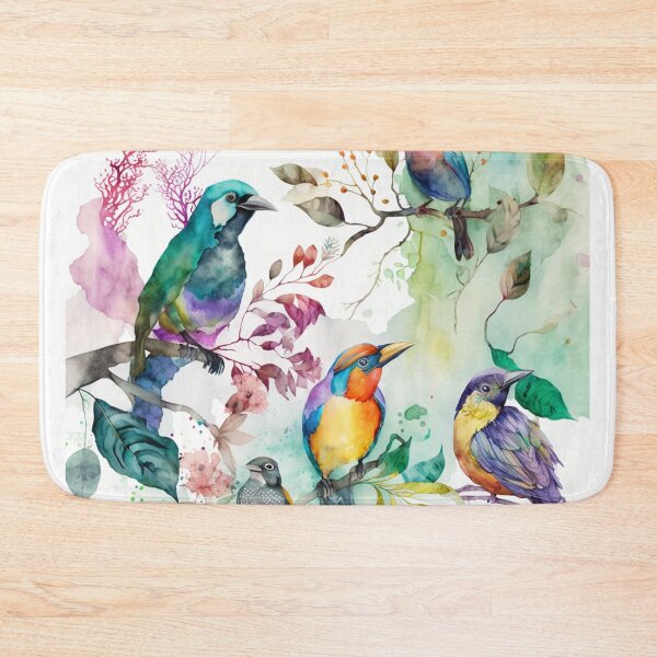 Item preview, everybirdy golder birds pattern designed and sold by printiesart.