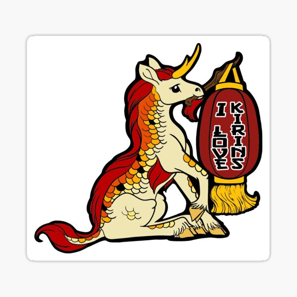 I Love Kirings Sticker