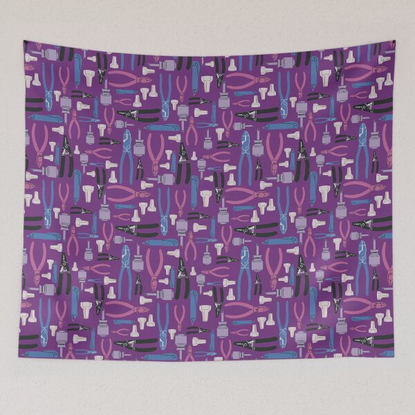 Item preview, An Electricians Tools - Purple designed and sold by TheTradesStore.