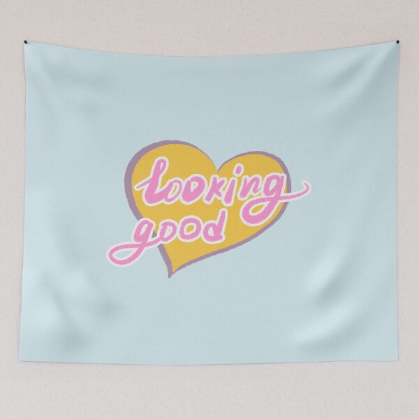 Item preview, Looking good pink text designed and sold by pinkyfish1010.