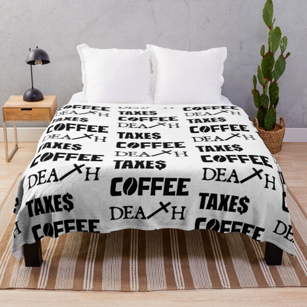 Item preview, DEATH TAXES COFFEE designed and sold by DMcK Designs.