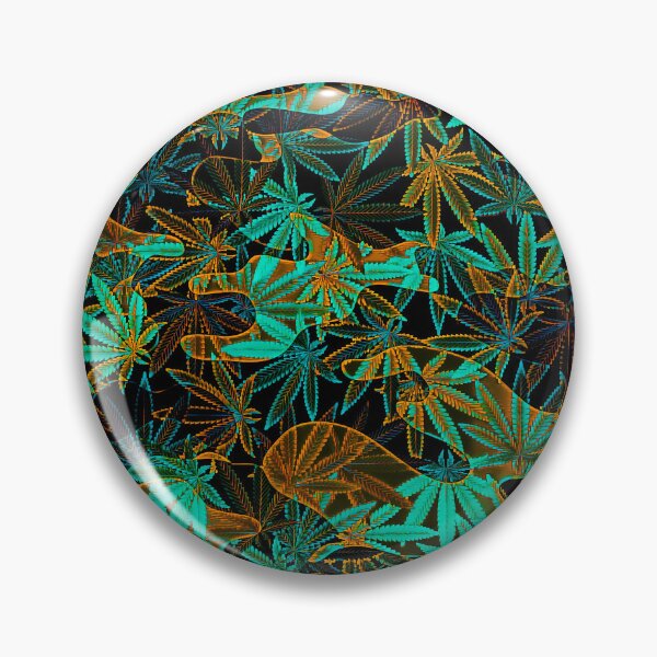 Item preview, Colorful Marijuana Leaf Smoke Print N designed and sold by WildArtDesigns.