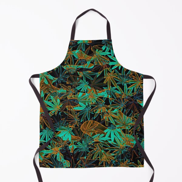 Item preview, Colorful Marijuana Leaf Smoke Print N designed and sold by WildArtDesigns.