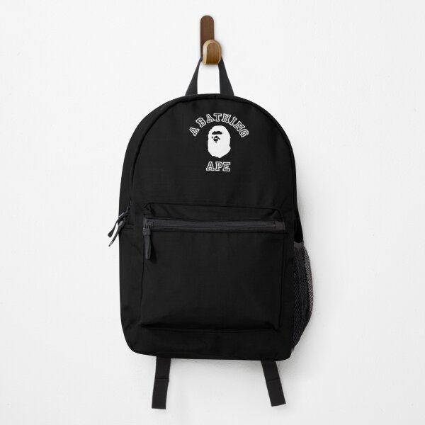 A BATHING APE HEAD BAPE Backpack Black Bag Collection 2019