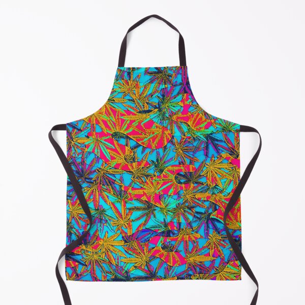 Item preview, Colorful Marijuana Leaf Smoke Print P designed and sold by WildArtDesigns.