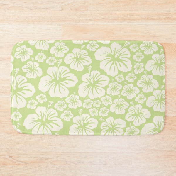 Item preview, hibiscus tropical lime green aloha Hawaii coconut girl aesthetic iPhone case designed and sold by blomastudios.