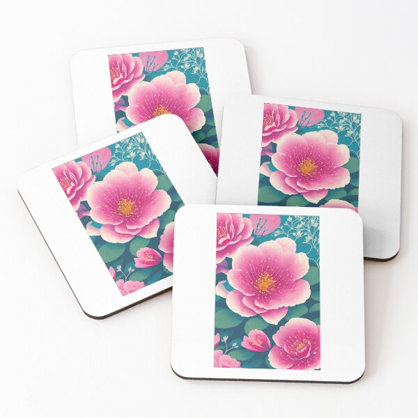 Item preview, Azalea flower artwork designed and sold by GroovyDino.