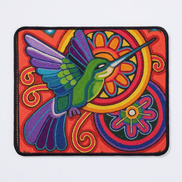 Item preview, Colibri huichol mexican wixarika ritual shaman cactus hikuri, nierika, designed and sold by aramara-huichol.