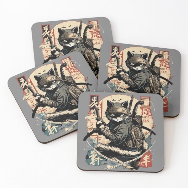 Item preview, Cat Samurai designed and sold by pedrogag.