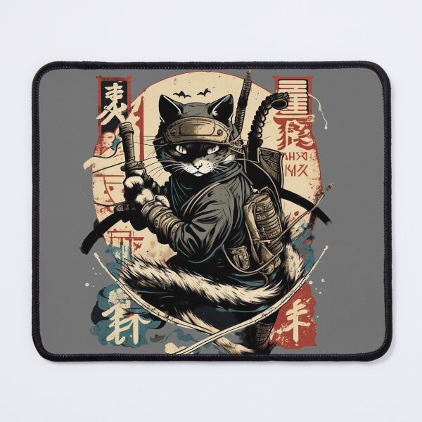 Item preview, Cat Samurai designed and sold by pedrogag.