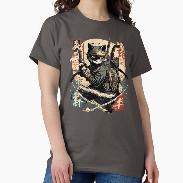 Item preview, Cat Samurai designed and sold by pedrogag.