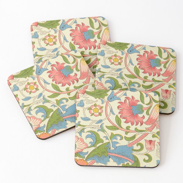 Item preview, William Morris Lodden flower pattern (1884) designed and sold by Gumblebee Design.