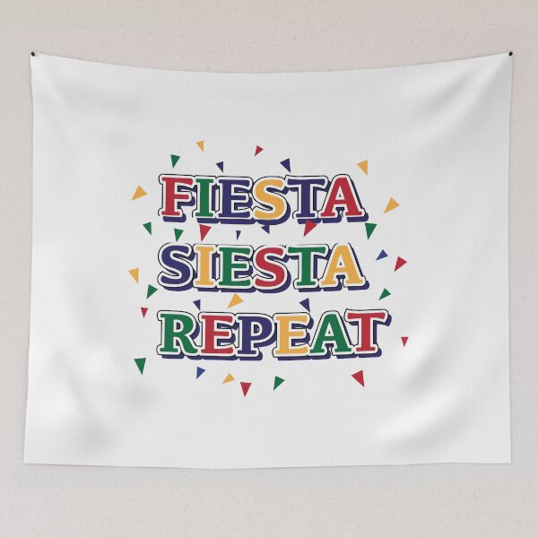 Item preview, Fiesta Siesta Repeat - Fun Mexican Party designed and sold by estudio3e.