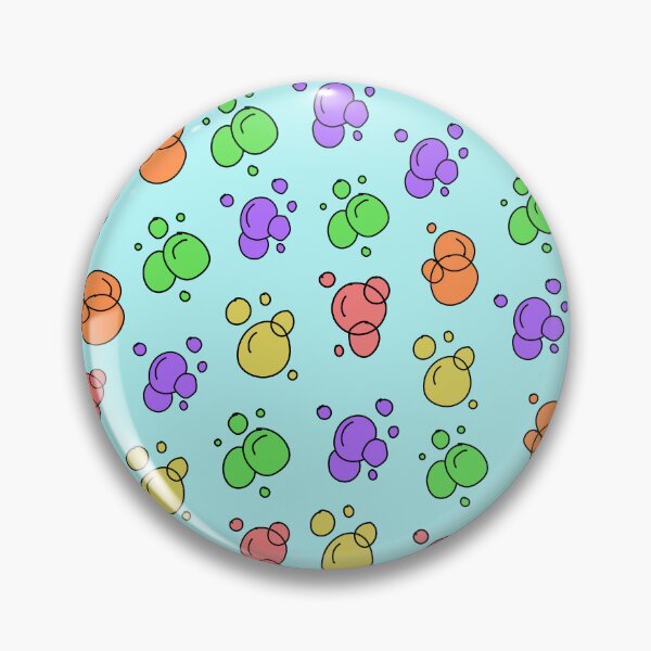 Item preview, bubbles pattern ,multicolor pattern designed and sold by cutecrazytshirt.