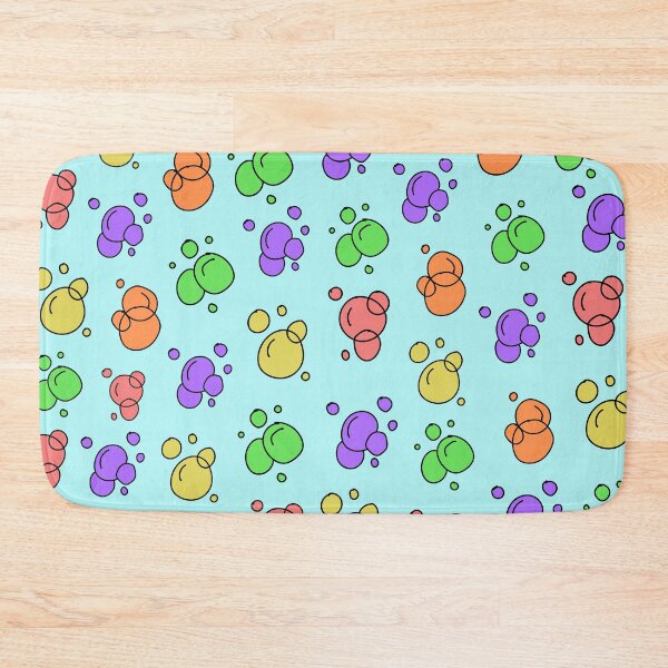 Item preview, bubbles pattern ,multicolor pattern designed and sold by cutecrazytshirt.