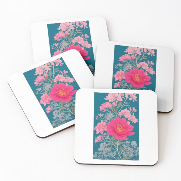 Item preview, Azalea flower artwork designed and sold by GroovyDino.