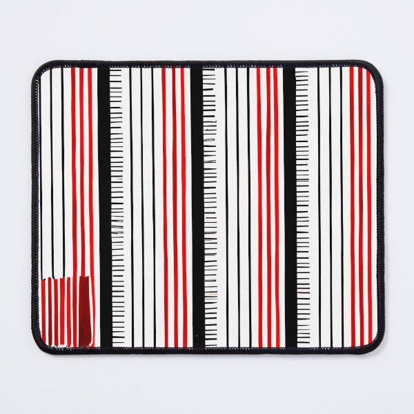 Item preview, red, white and black stripe decorative designed and sold by MrLacarte.