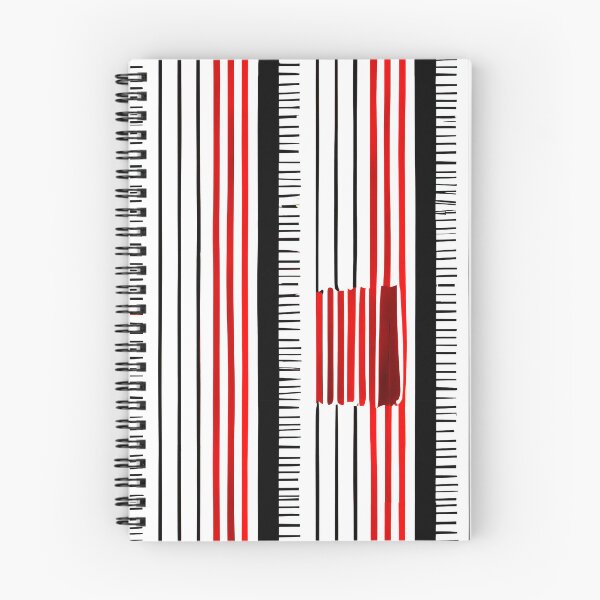 Item preview, red, white and black stripe decorative designed and sold by MrLacarte.