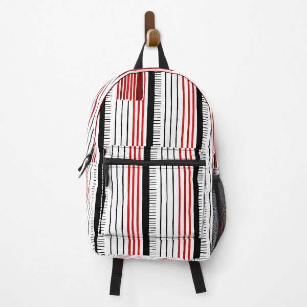 Item preview, red, white and black stripe decorative designed and sold by MrLacarte.