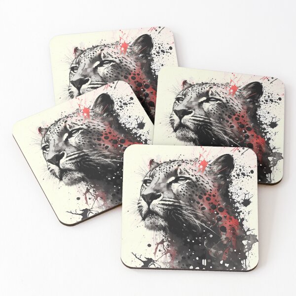 Item preview, Jaguar Ink Painting Portrait designed and sold by TortillaChief.