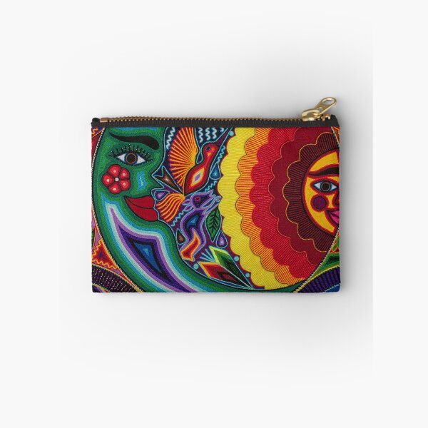 Item preview, sun and moon huichol designed and sold by aramara-huichol.