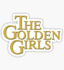 Golden Girls Logo Sticker