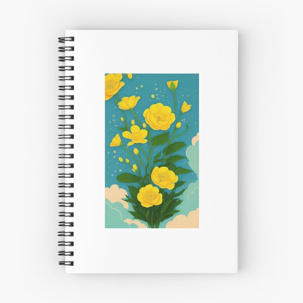 Item preview, Buttercup flower artwork designed and sold by GroovyDino.