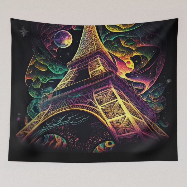 Item preview, Eiffel Tower v1 (no text) designed and sold by ai-datamancer.