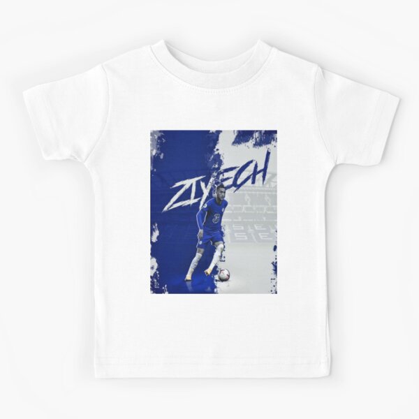 hakim ziyech football Kids T-Shirt for Sale by rubenspencer