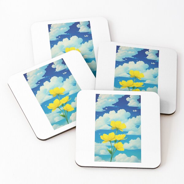Item preview, Buttercup  flower artwork designed and sold by GroovyDino.