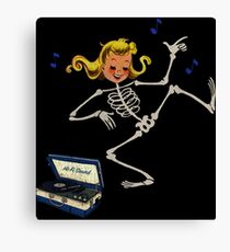Ghouls Party Canvas Print