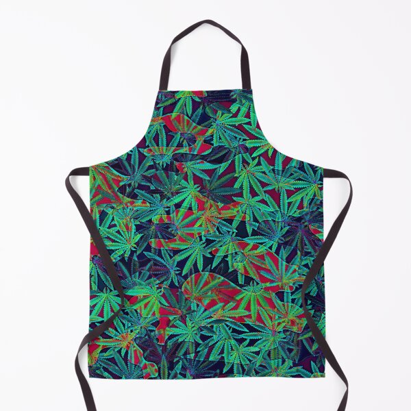 Item preview, Colorful Marijuana Leaf Smoke Print Y designed and sold by WildArtDesigns.