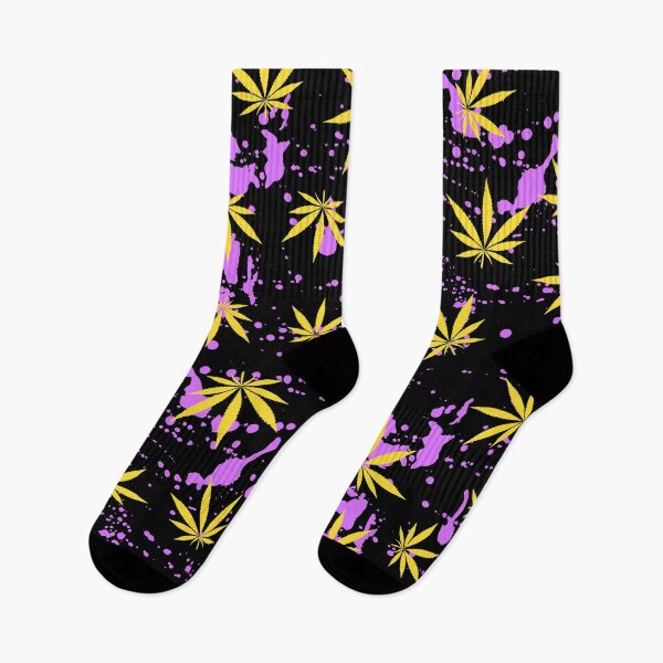 Item preview, 90's Weed Splash Pattern  designed and sold by kushcoast.