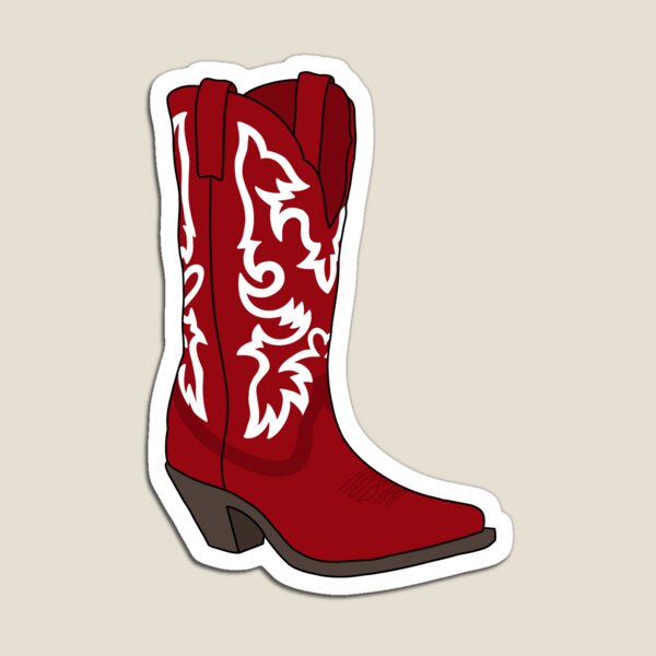 Item preview, Crimson Cowgirl Boot designed and sold by krakhay.