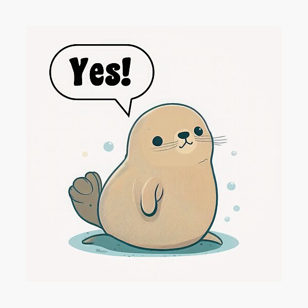 Item preview, Seal Of Approval designed and sold by duke818.