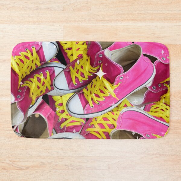 Item preview, colorful converse sneakers pink designed and sold by TjsDesignsnMore.