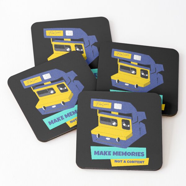 Item preview, Make memories not a content - vintage camera designed and sold by sashashuba.