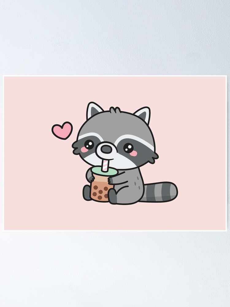 cute raccoon wallpaper