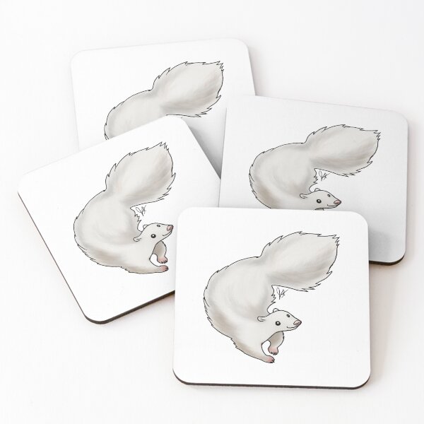 Item preview, Skunk - White designed and sold by Jennifer Stolzer.