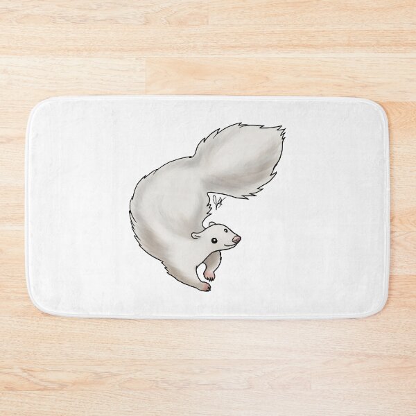 Item preview, Skunk - White designed and sold by Jennifer Stolzer.