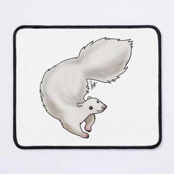 Item preview, Skunk - White designed and sold by Jennifer Stolzer.
