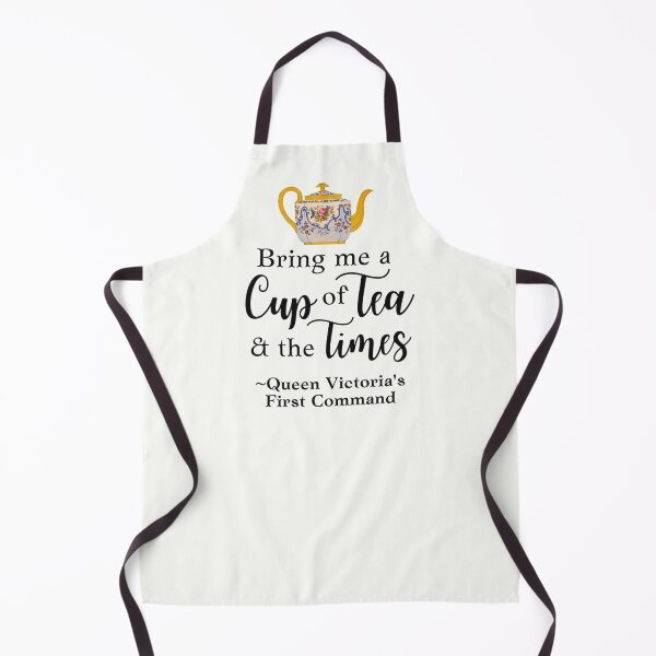 Item preview, Queen Victoria Tea Quote Bring Me A Cup of Tea and the Times designed and sold by IceCreamMuseum.